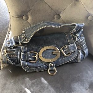 Guess denim handbag